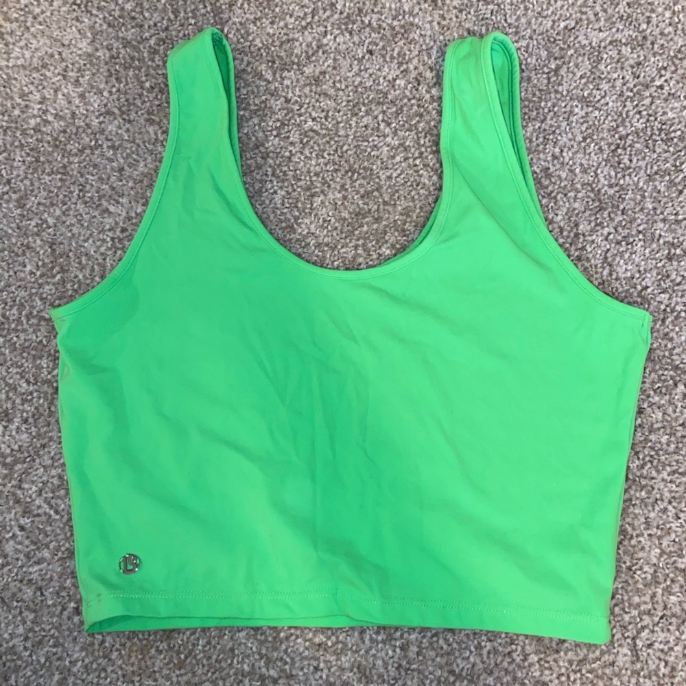 Buff Bunny lime green top